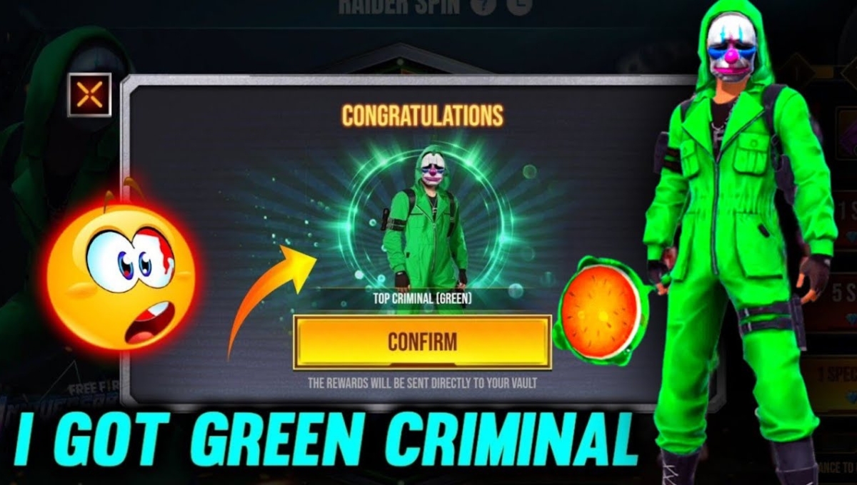 Green Criminal Bundle Free Fire 2025: Limited Event, Diamond Cost और Rewards का पूरा अपडेट 