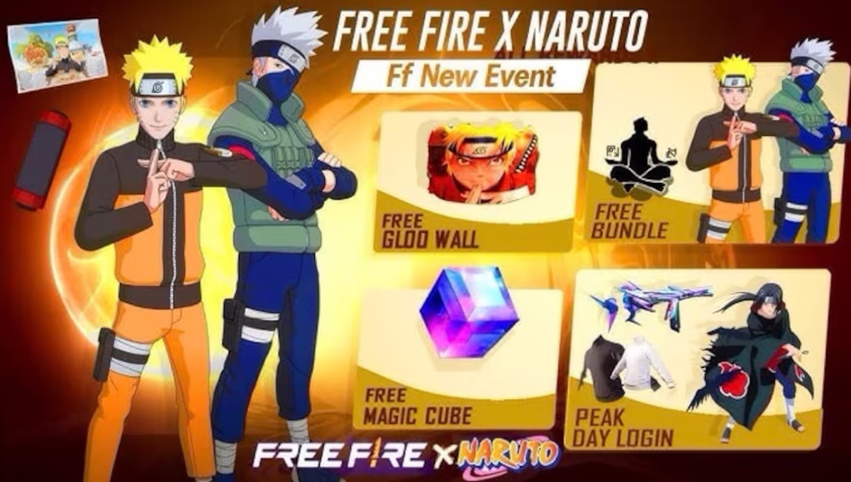 Free Fire MAX x Naruto iOS Store 2025: डायमंड प्राइस, बंडल्स और एक्सक्लूसिव रिवॉर्ड्स का धमाका
